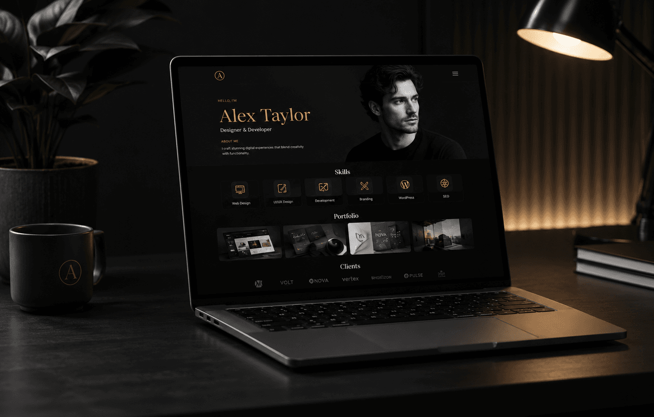 Freelancer Portfolio Website — Emmanuel Creative Studio